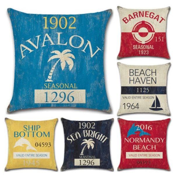 new mulitcolor pillow cover cotton cushion cover coast badge series pillowcase vintage pillow case home decoration
new mulitcolor pillow cover cotton cushion cover coast badge series pillowcase vintage pillow case home decoration