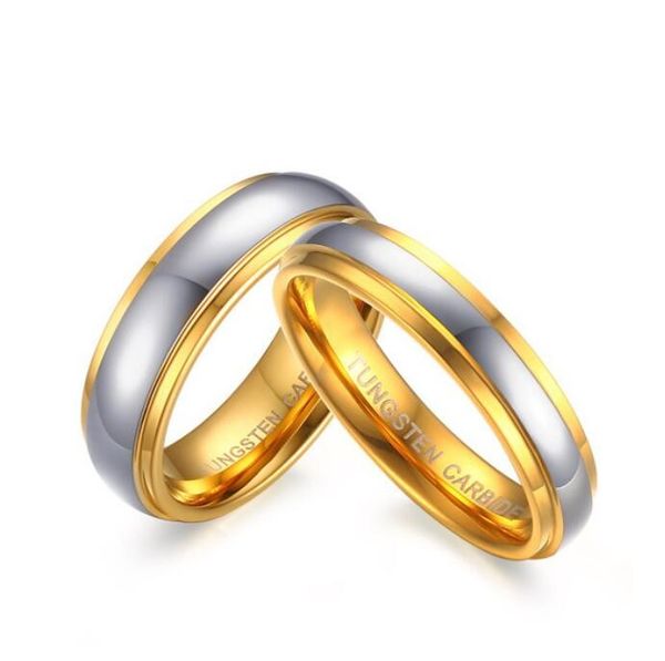 zhf jewelry his & her's polishing center step edge tungsten carbide wedding band ring for woman men 6mm/4mm price for 1pce, Silver
zhf jewelry his & her's polishing center step edge tungsten carbide wedding band ring for woman men 6mm/4mm price for 1pce, Silver