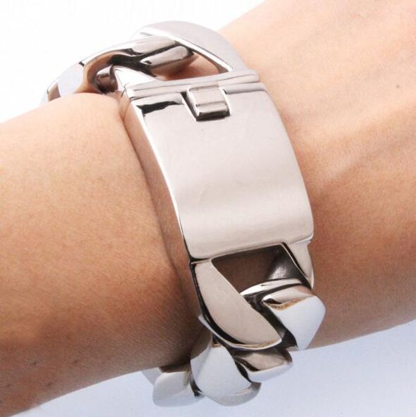 23cm (9 inch) or 21.5cm (8.5 in) jewelry large 316l stainless steel high polished miami cuban curb chain bracelet bangle huge 26mm men gifts, Black
23cm (9 inch) or 21.5cm (8.5 in) jewelry large 316l stainless steel high polished miami cuban curb chain bracelet bangle huge 26mm men gifts, Black