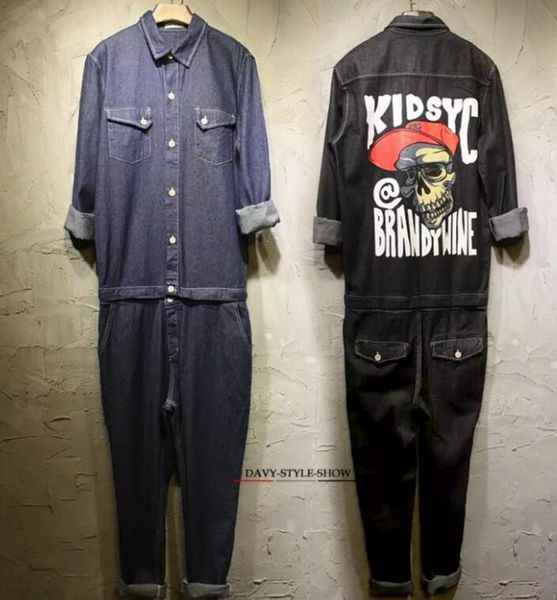 s-xxxl new 2018 tide male street casual hip-hop denim jumpsuit pants hair stylist fashion tooling trousers plus size, Blue
s-xxxl new 2018 tide male street casual hip-hop denim jumpsuit pants hair stylist fashion tooling trousers plus size, Blue