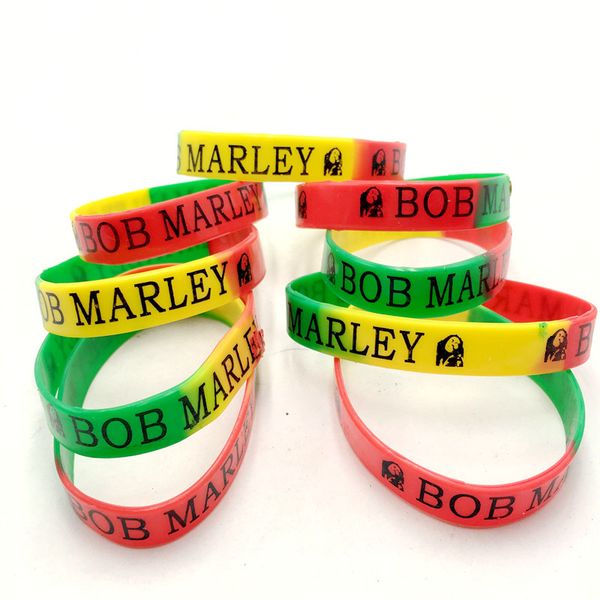 new 100pcs printing bob marley jelly silicone bracelet elasticity wide rubber wristbands men women's cuff jewelry fashion accessories g, Black
new 100pcs printing bob marley jelly silicone bracelet elasticity wide rubber wristbands men women's cuff jewelry fashion accessories g, Black