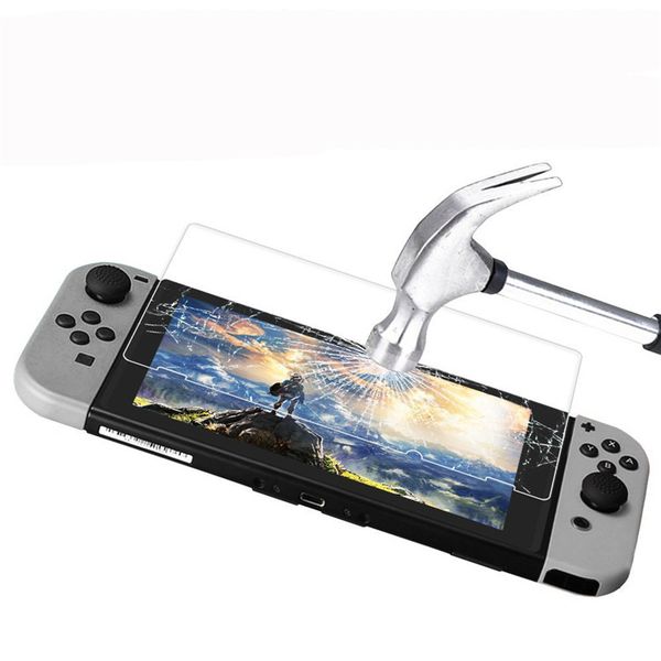 9h hd hardness clear premium tempered glass screen protector film for nintendo switch 2ds with retail packing
9h hd hardness clear premium tempered glass screen protector film for nintendo switch 2ds with retail packing