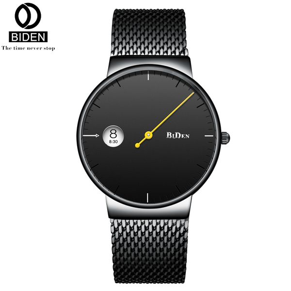 biden fashion casual men watch male analog create mesh stainless steel belt watches quartz wristwatch relogio masculino 0049, Slivery;brown
biden fashion casual men watch male analog create mesh stainless steel belt watches quartz wristwatch relogio masculino 0049, Slivery;brown