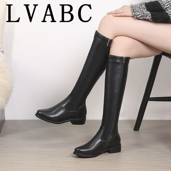lvabc 2018 new winter pu leather women knee-high boots square heel round toe ladies women shoes black snow motorcycle boots
lvabc 2018 new winter pu leather women knee-high boots square heel round toe ladies women shoes black snow motorcycle boots