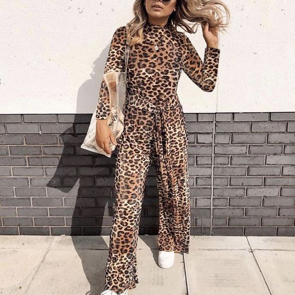 autumn winter women long sleeve leopard jumpsuits lady casual loose playsuit long wide leg trousers, Black;white
autumn winter women long sleeve leopard jumpsuits lady casual loose playsuit long wide leg trousers, Black;white