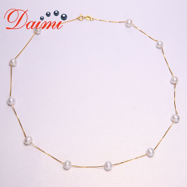 daimi silver chain necklace natural 6-7mm freshwater pearl necklace tin cup choker birthday gift for wife
daimi silver chain necklace natural 6-7mm freshwater pearl necklace tin cup choker birthday gift for wife