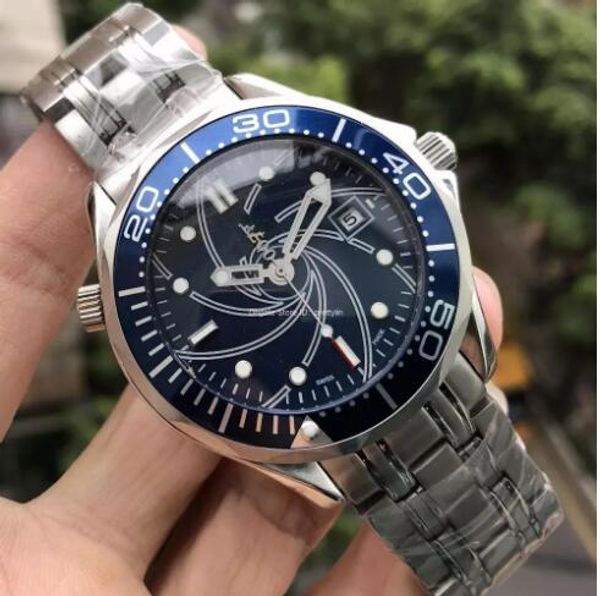 2018 luxury stainless steel mens professional james bond blue black dial mechanical automatic watch men's watches male wristwatch #007, Slivery;brown
2018 luxury stainless steel mens professional james bond blue black dial mechanical automatic watch men's watches male wristwatch #007, Slivery;brown
