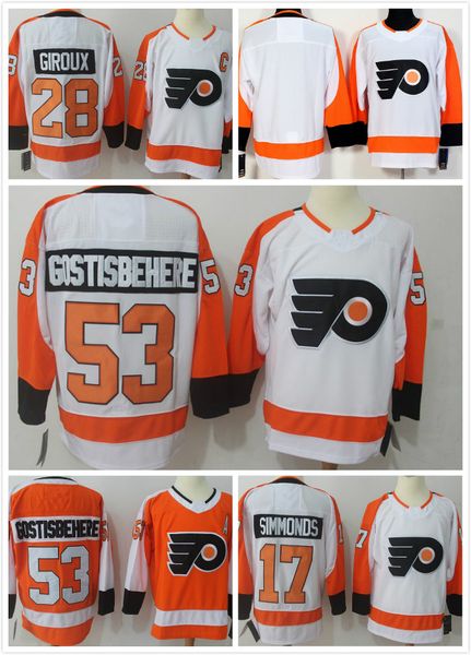 men's ice hockey philadelphia jerseys 53 gostisbehere 28 claude giroux 93 voracek hockey stitched jersey mix order, Black;red
men's ice hockey philadelphia jerseys 53 gostisbehere 28 claude giroux 93 voracek hockey stitched jersey mix order, Black;red