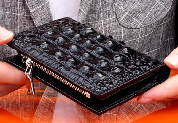 cost prices men leather wallets 12.5*12*2.5cm short wallets crocodile grain real leather with zipper to close excellent quaity, Red;black
cost prices men leather wallets 12.5*12*2.5cm short wallets crocodile grain real leather with zipper to close excellent quaity, Red;black