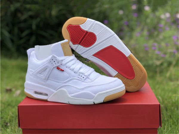 2018 release og 4 denim 4s black white jean jiont limited for man basketball shoes ao2571-001 sneakers authentic quality original box, White;red
2018 release og 4 denim 4s black white jean jiont limited for man basketball shoes ao2571-001 sneakers authentic quality original box, White;red