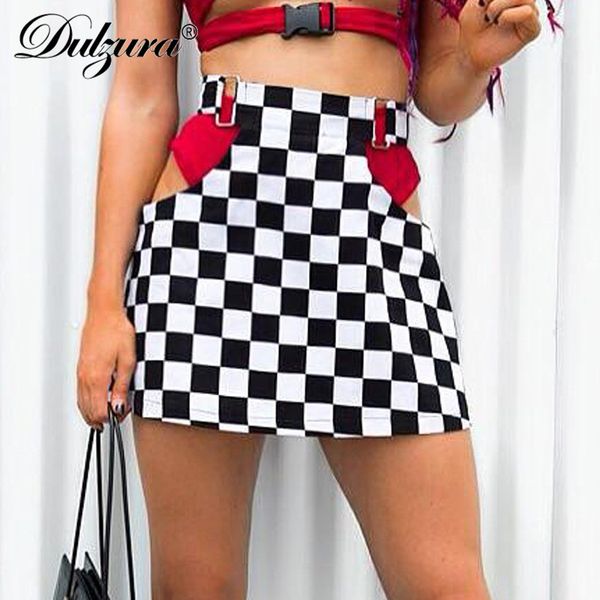 dulzura black white check hollow out mini pencil skirt 2018 women high waist bottom adjsutable wasit
dulzura black white check hollow out mini pencil skirt 2018 women high waist bottom adjsutable wasit
