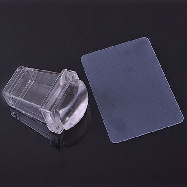 1pcs nail art templates stamps pure clear jelly silicone scraper sets transparent polish print nail stamping plate tools, White
1pcs nail art templates stamps pure clear jelly silicone scraper sets transparent polish print nail stamping plate tools, White