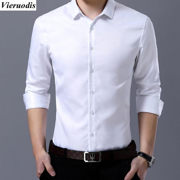 2018 menswear men's business casual shirt fashion solid color black long-sleeved shirt workplace casual tooling dress clothes, White;black
2018 menswear men's business casual shirt fashion solid color black long-sleeved shirt workplace casual tooling dress clothes, White;black