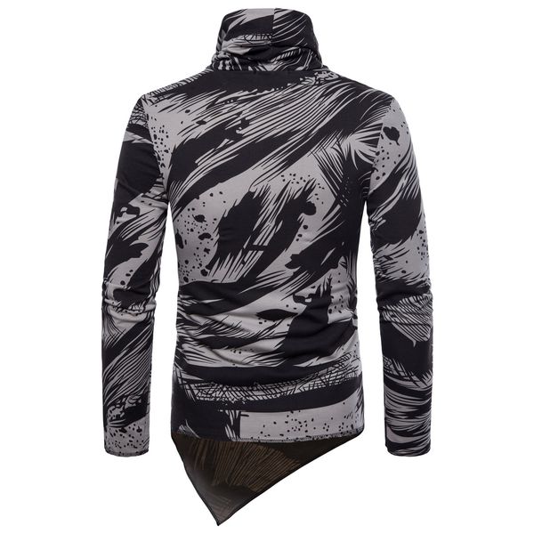 18ss mens long sleeve shirt abstract style print extended shirt for men fashion designer tees for men, White;black
18ss mens long sleeve shirt abstract style print extended shirt for men fashion designer tees for men, White;black