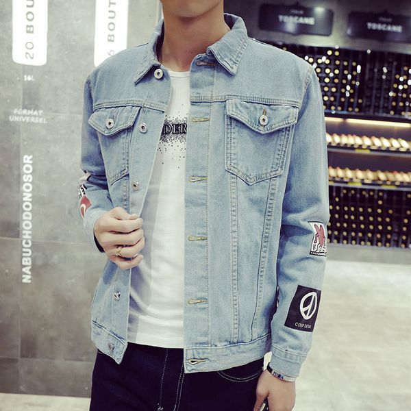 wholesaledesigner jean jacket mens denim jacket fashion jeans jackets slim casual streetwear vintage mens jean, Black;brown
wholesaledesigner jean jacket mens denim jacket fashion jeans jackets slim casual streetwear vintage mens jean, Black;brown
