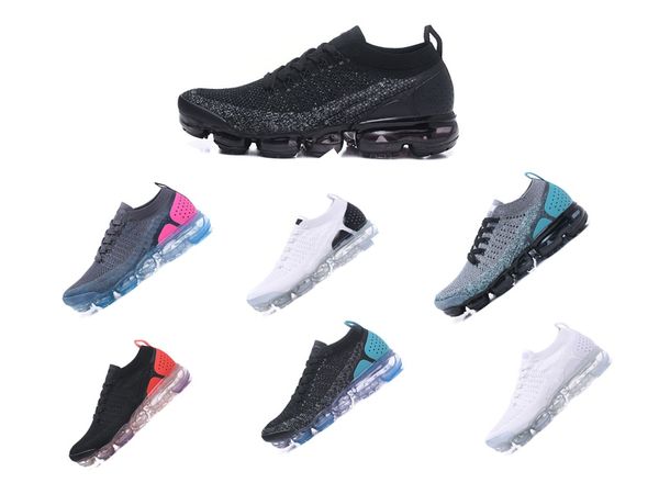 

2018 New Mens 2 Running Shoes For Women Sneakers Knitting TPU Fashion outdoor Athletic Sport Shoe Hiking Jogging Walking trainers eur 36-45