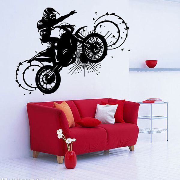 wholesale crazy motorcycle wall stickers boy sports wall decal mural for living room bedroom festival home decoration
wholesale crazy motorcycle wall stickers boy sports wall decal mural for living room bedroom festival home decoration