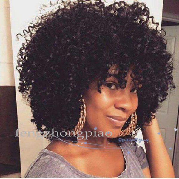 fzp wholesale black kinky curly wig simulation human hair wig afro kinky curly full wigs in stock ing
fzp wholesale black kinky curly wig simulation human hair wig afro kinky curly full wigs in stock ing