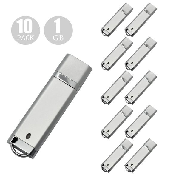 

10 ШТ. Серебряная Зажигалка Модель USB 2.0 Флэш-накопитель Pen Drive USB Memory Stick 64 М 128 М 256 М 51