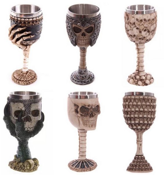 oussirro stainless steel gothic goblet halloween party drinking glass 3d skull skeleton claw punk style wine glasses whiskey cup
oussirro stainless steel gothic goblet halloween party drinking glass 3d skull skeleton claw punk style wine glasses whiskey cup