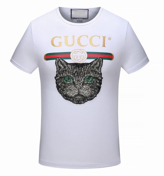 New Fashion Women Men's Casual T-shirt Students Summer Short sleeve tops printing Brand Unisex T shirts Tee G42227
New Fashion Women Men's Casual T-shirt Students Summer Short sleeve tops printing Brand Unisex T shirts Tee G42227