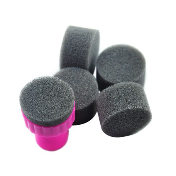 promotion manicure 1 set diy nail art design stamping stamper and 4 changeable sponge makeup beauty tools making for nails, Silver
promotion manicure 1 set diy nail art design stamping stamper and 4 changeable sponge makeup beauty tools making for nails, Silver