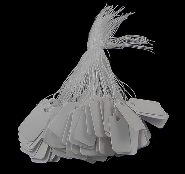 500pcs/bag wholesale jewelry price tag with display string lable custom printed clothing price tags white sold by bag, Black;white
500pcs/bag wholesale jewelry price tag with display string lable custom printed clothing price tags white sold by bag, Black;white