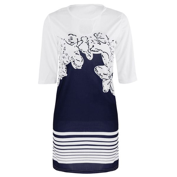 european women's wear, skirt, print, stripes, hem, large size dress 00492, Black;gray
european women's wear, skirt, print, stripes, hem, large size dress 00492, Black;gray