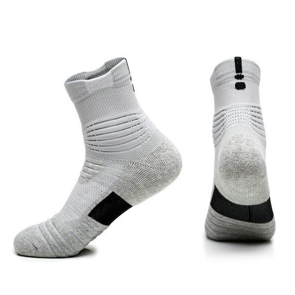 1 pair men's cotton sports socks 39-45 basketball cycling hiking outdoor sports towel bottom ankle high footwear, Black
1 pair men's cotton sports socks 39-45 basketball cycling hiking outdoor sports towel bottom ankle high footwear, Black