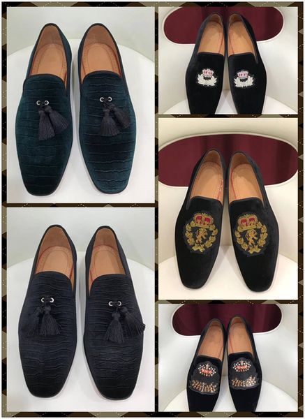 Hot Sale Luxury Suede Leather Male Prom Wedding Party Shoes Loafers Flats Printed Men Dress Shoes Size 38-44
Hot Sale Luxury Suede Leather Male Prom Wedding Party Shoes Loafers Flats Printed Men Dress Shoes Size 38-44