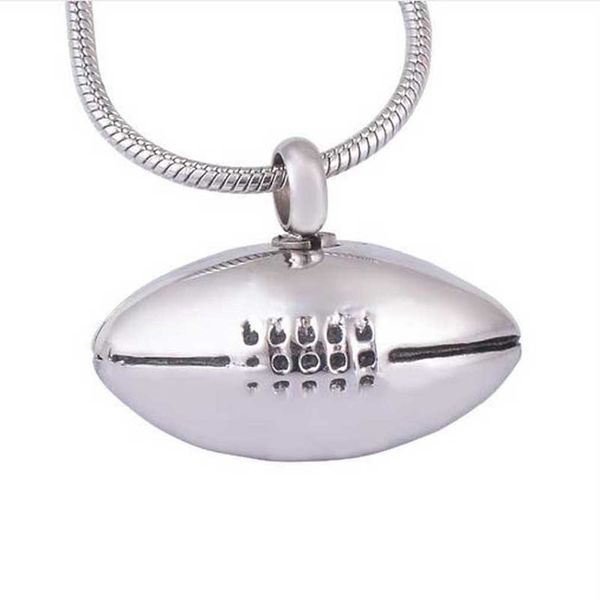 cremation jewelry urn necklace rugby/basketball/baseball/football charm for ashes keepsake memorial men pendant with chain, Silver
cremation jewelry urn necklace rugby/basketball/baseball/football charm for ashes keepsake memorial men pendant with chain, Silver