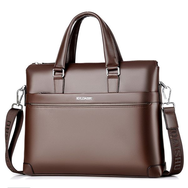 hand-held men's travel leather briefcases men large shoulder bag document briefcase business male laptote office handbag
hand-held men's travel leather briefcases men large shoulder bag document briefcase business male laptote office handbag