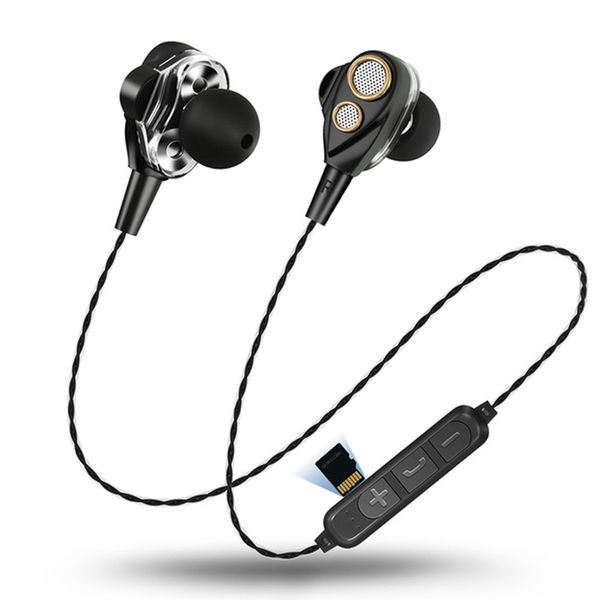 Беспроводная связь Bluetooth наушники Dual Dynamic Driver наушники Спорт гарнитура HIFI монитор
Беспроводная связь Bluetooth наушники Dual Dynamic Driver наушники Спорт гарнитура HIFI монитор