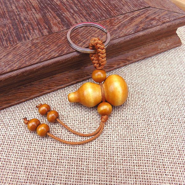 chinese traditional good luck gourd keychain cute mini peach wood key ring wishful lucky pendant car keys ornaments travel gift
chinese traditional good luck gourd keychain cute mini peach wood key ring wishful lucky pendant car keys ornaments travel gift