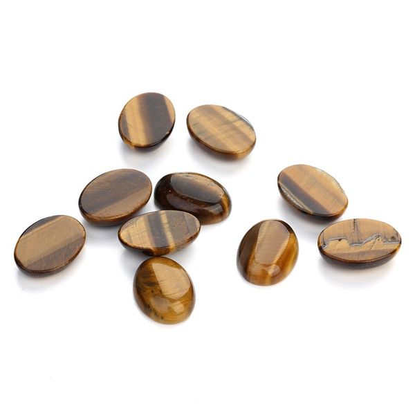 10pcs/lot 10*14/13*18/18*25mm tiger eye cameo cabochon natural stone beads diy cabochon setting for jewelry accessories f5004, Black
10pcs/lot 10*14/13*18/18*25mm tiger eye cameo cabochon natural stone beads diy cabochon setting for jewelry accessories f5004, Black