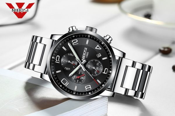 nibosi 2018 new type watch quartz wrist watch fashion stainless steel for man relogio masculino exquisite silver, Slivery;brown
nibosi 2018 new type watch quartz wrist watch fashion stainless steel for man relogio masculino exquisite silver, Slivery;brown
