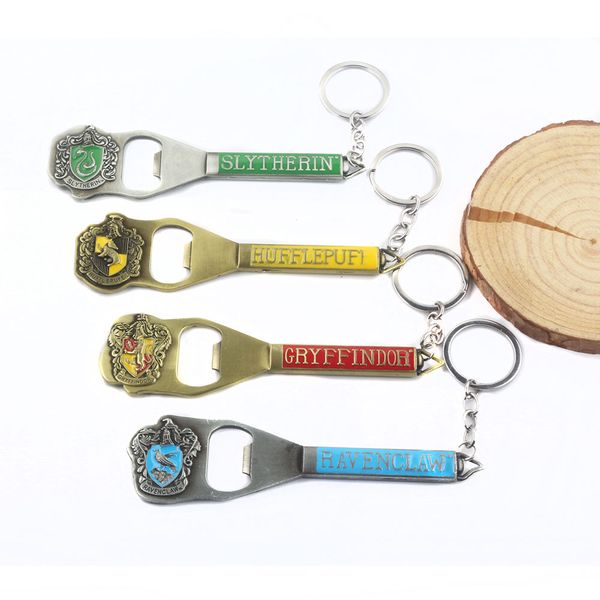 hogwarts school badge bottle opener keychain slytherin ravenclaw gryffindor hufflepuff pendant key chain chaveiro men jewelry, Silver
hogwarts school badge bottle opener keychain slytherin ravenclaw gryffindor hufflepuff pendant key chain chaveiro men jewelry, Silver