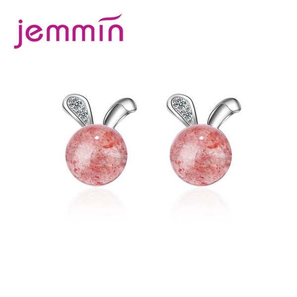 jemmin new arrival lovely cute stud earrings for women 925 sterling silver big round pink stone boucle d'oreille for sale, Golden;silver
jemmin new arrival lovely cute stud earrings for women 925 sterling silver big round pink stone boucle d'oreille for sale, Golden;silver