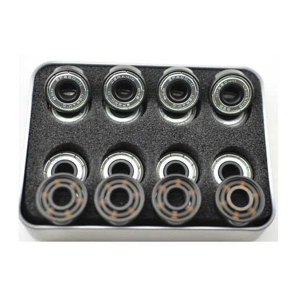 new diy 16pcs/pair 608 abec-11 white ceramic skateboard bearings roller skate bearings ice bearing skate long board
new diy 16pcs/pair 608 abec-11 white ceramic skateboard bearings roller skate bearings ice bearing skate long board