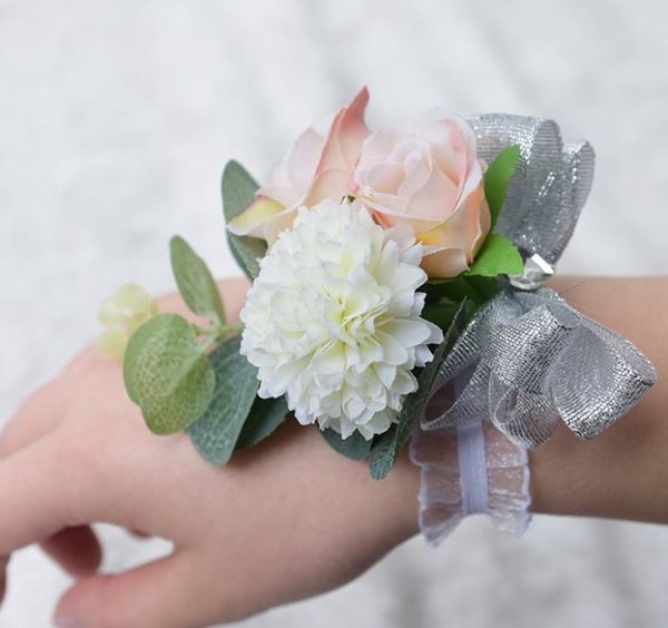 wedding decoration, brooch, wrist flower decoration, simulation flower gift box flower, White
wedding decoration, brooch, wrist flower decoration, simulation flower gift box flower, White