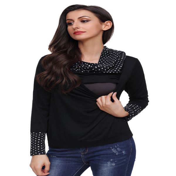 plus size autumn winter long sleeves maternity clothes nursing clothes breastfeeding tees for pregnant women nursing, White
plus size autumn winter long sleeves maternity clothes nursing clothes breastfeeding tees for pregnant women nursing, White