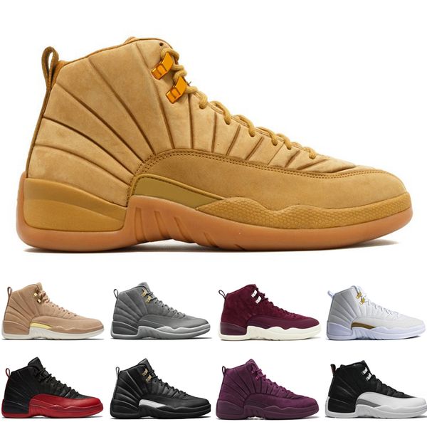 12 12s men basketball shoes wheat dark grey bordeaux flu game the master taxi playoffs sunrise royal blue red suede wool sports sneakers
12 12s men basketball shoes wheat dark grey bordeaux flu game the master taxi playoffs sunrise royal blue red suede wool sports sneakers