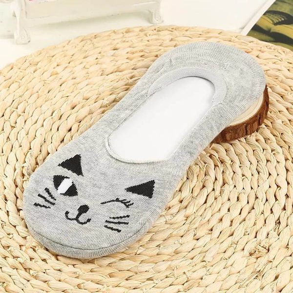cute cat aninals pattern women slippers invisible no show nonslip liner low cut cotton boat socks, Black;white
cute cat aninals pattern women slippers invisible no show nonslip liner low cut cotton boat socks, Black;white