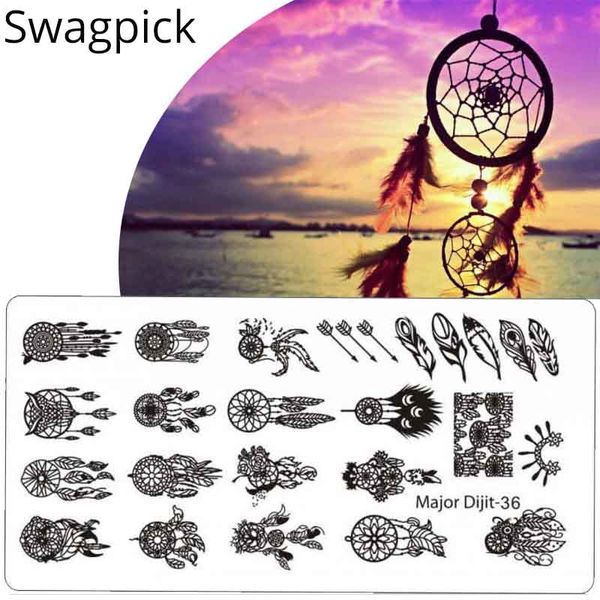 swagpick owl lace flowers stamping nail art dreamcatcher konad stamp image plate stainless steel template polish manicure tool, White
swagpick owl lace flowers stamping nail art dreamcatcher konad stamp image plate stainless steel template polish manicure tool, White