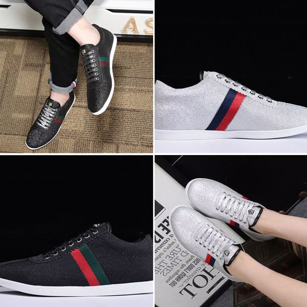 2018 fashion man designer shoe bambi glitter low-trainers sneaker italian luxury shoe woman dress shoes, Black
2018 fashion man designer shoe bambi glitter low-trainers sneaker italian luxury shoe woman dress shoes, Black