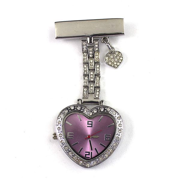 wengle new nurse table love pocket watch medical timing chest watch heart-shaped ornament gift rhinestone watch, Slivery;black
wengle new nurse table love pocket watch medical timing chest watch heart-shaped ornament gift rhinestone watch, Slivery;black