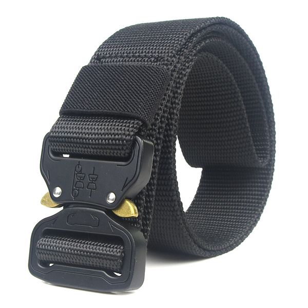 tactics outdoor belt cobra buckle high-quality thickening imitation nylon quick dry canvas belt, Black;green
tactics outdoor belt cobra buckle high-quality thickening imitation nylon quick dry canvas belt, Black;green