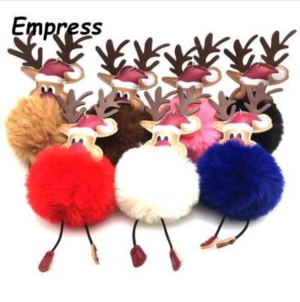 empress fashion pompom keychain christmas gift reindeer rabbit hairball keychains animal deer women car bag dress pendant, Silver
empress fashion pompom keychain christmas gift reindeer rabbit hairball keychains animal deer women car bag dress pendant, Silver