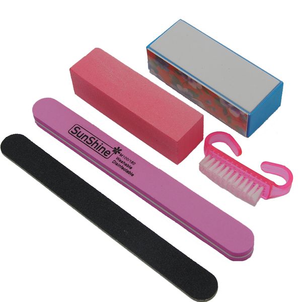 new 5pcs professional manicure tools kit rectangular nail files brush nail art accessories styling tools
new 5pcs professional manicure tools kit rectangular nail files brush nail art accessories styling tools