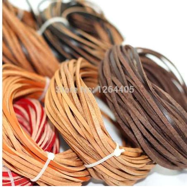 3mm wide leather ,10m/piece bracelets rope genuine cow leather cord (about 1.5mm thick), Silver
3mm wide leather ,10m/piece bracelets rope genuine cow leather cord (about 1.5mm thick), Silver